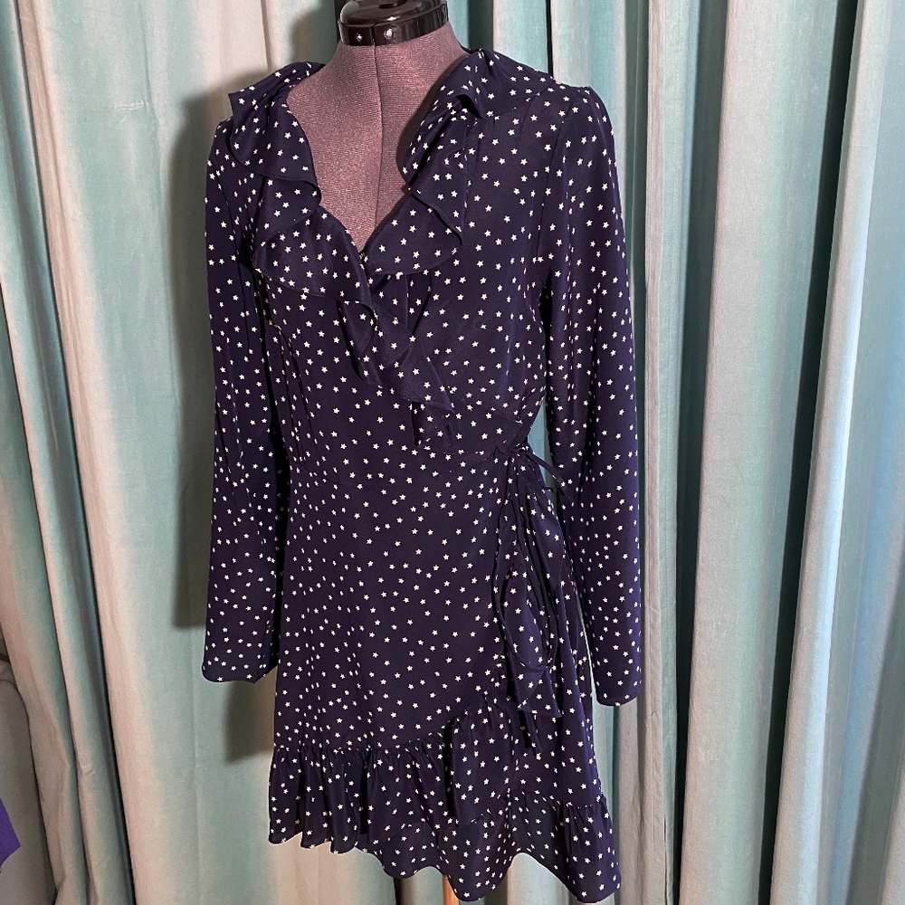 Réalisation Dress Navy Wrap Alexandria XL